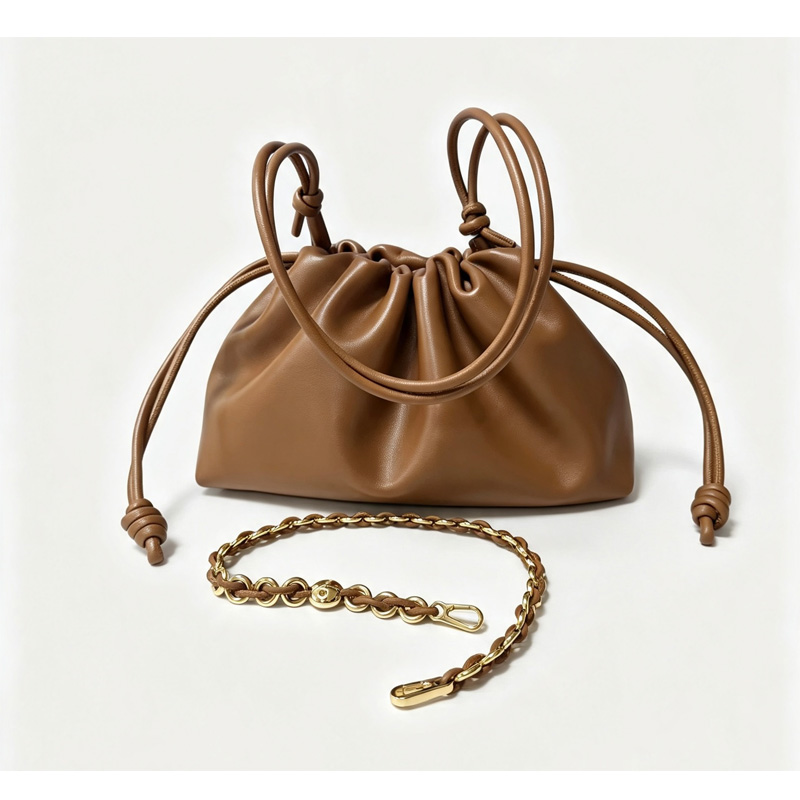 Genuine Leather Cloud Bag